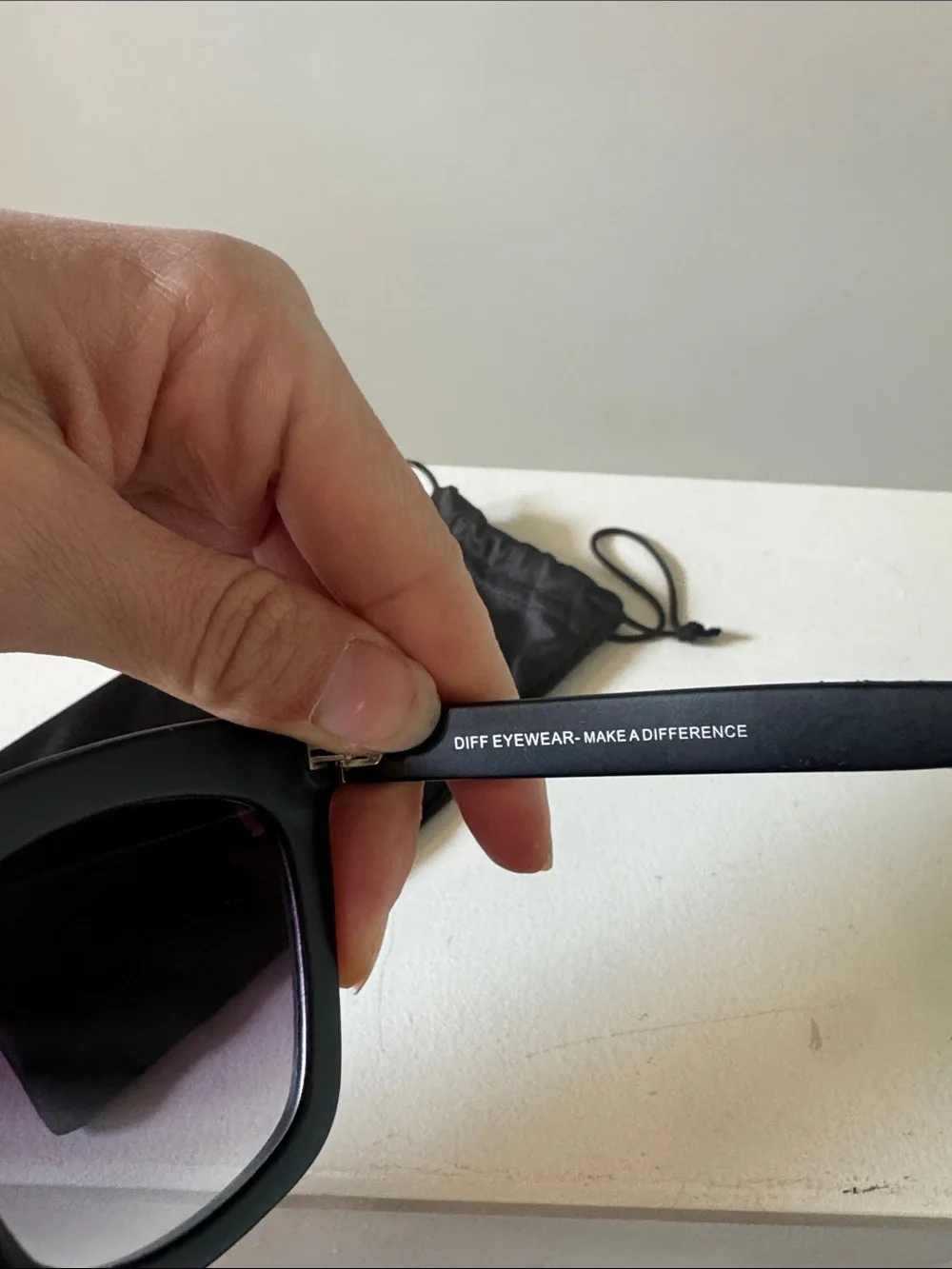 New DIFF 50mm Talia Square Sunglasses